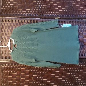 Girls metallic Copper Key dress